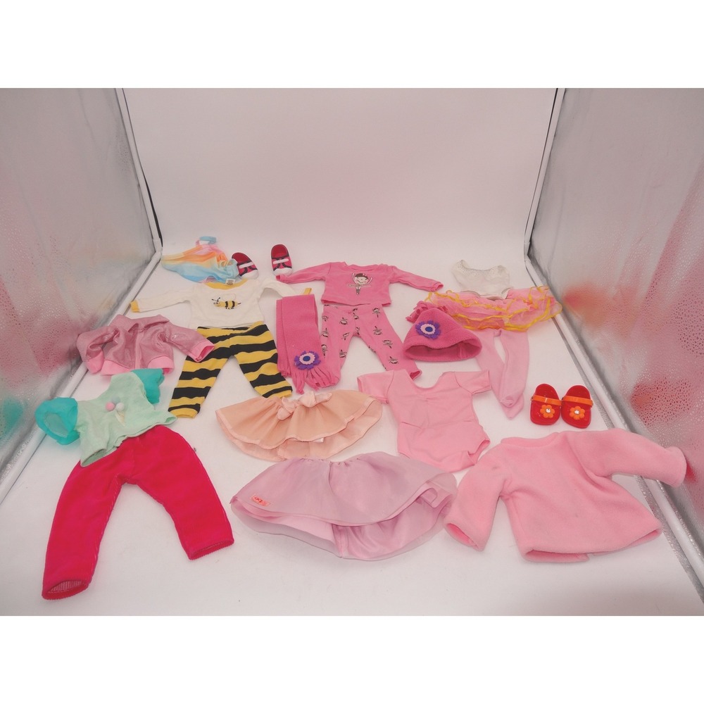 Our Generation Doll Clothes Honey Bee‎ Outfit Pants Shoes Pink Ballet Lot